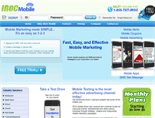 Tablet Screenshot of irocmobile.com